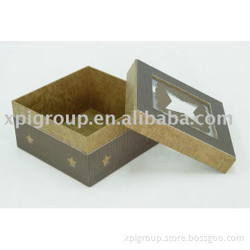 environment friendly kraft paper handmade packaging box for Easter Day Thanksgiving gifts